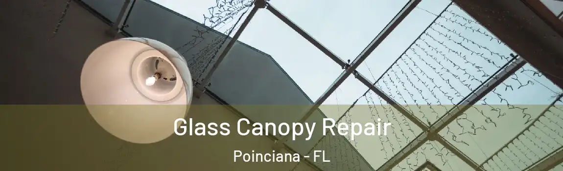 Glass Canopy Repair Poinciana - FL